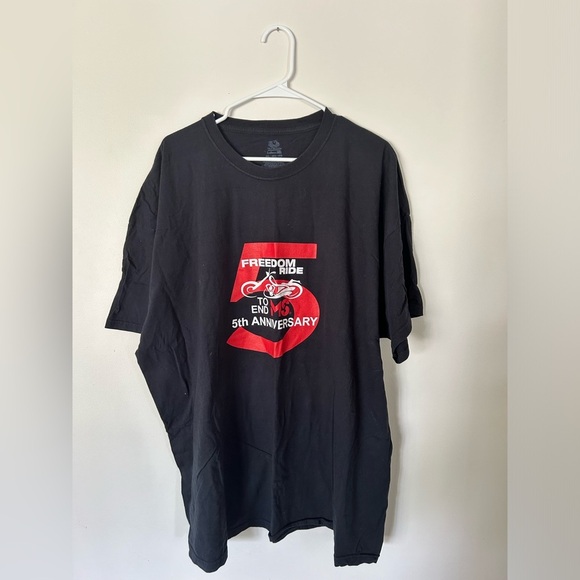 Freedom Ride to End MS Motorcycle Tshirt - Picture 1 of 6